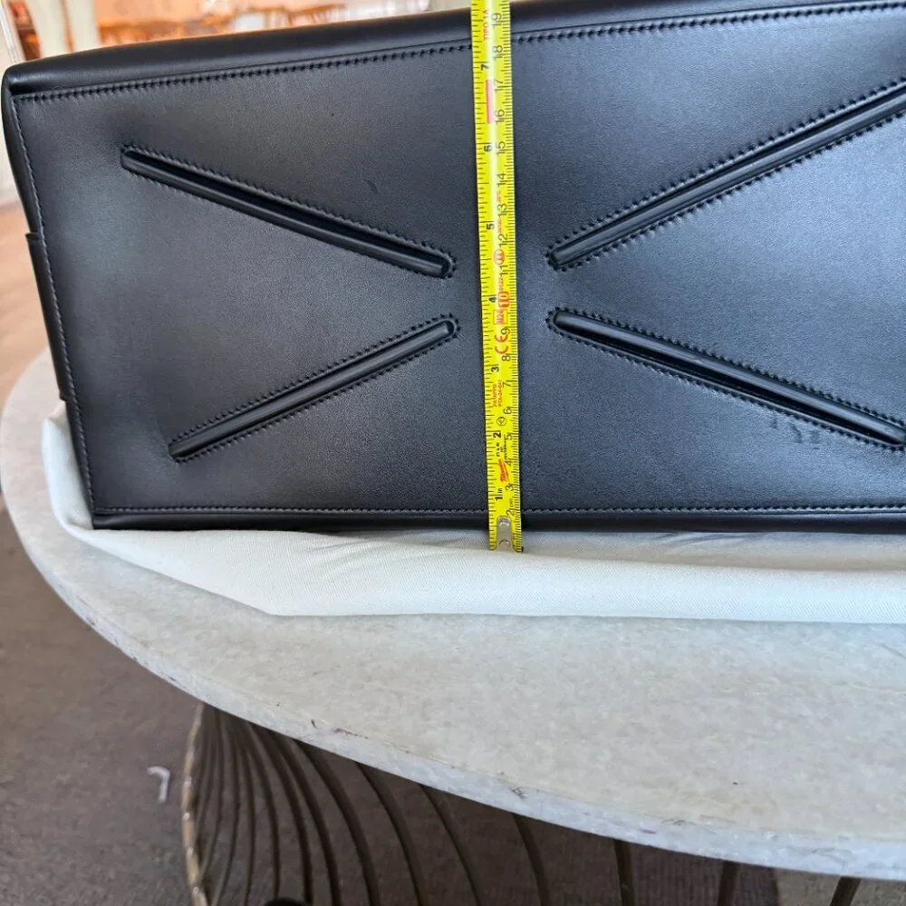Salvatore Ferragamo Raffael‎ Black Leather Large Shoulder Bag